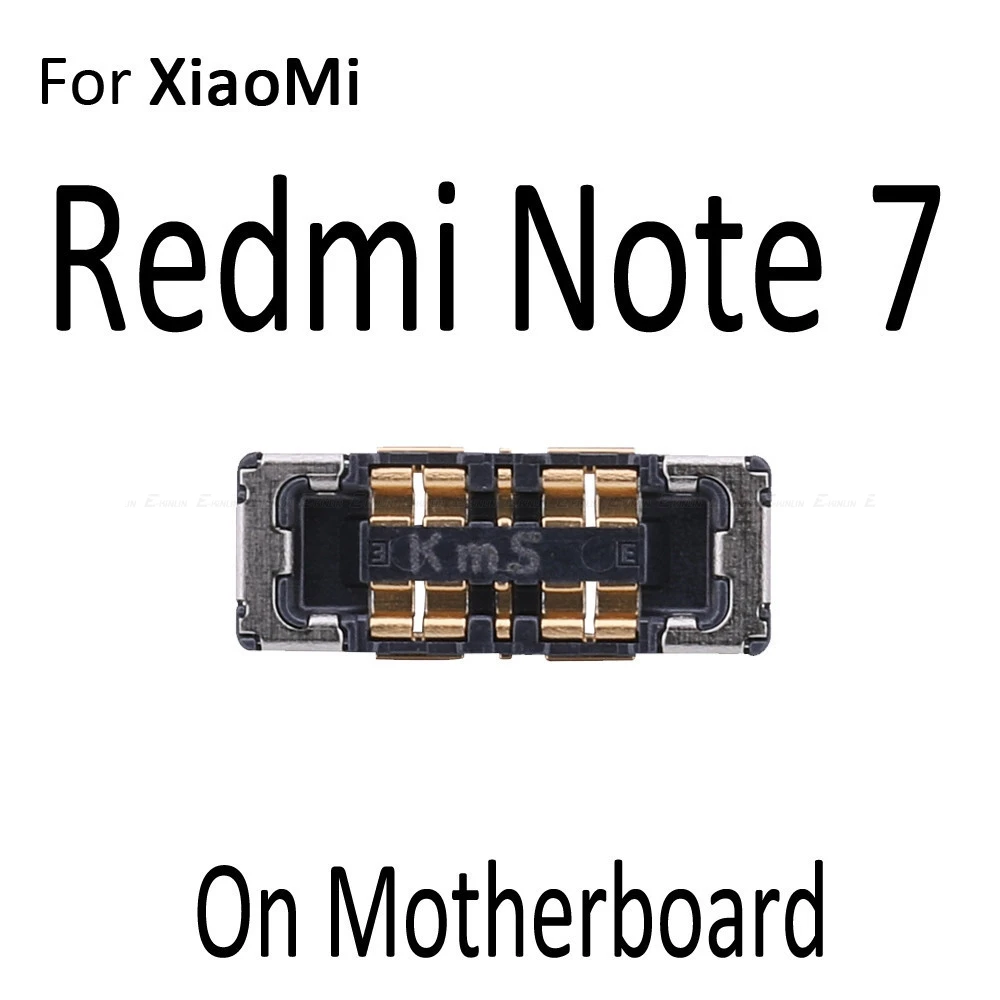 5 шт. внутренний Батарея разъем FPC для Xiaomi mi 5X A1 A2 6X Red mi 5 6plus 6A Note 4 4X Pro 5 5A 7 Pro материнской платы - Цвет: For Redmi Note 7