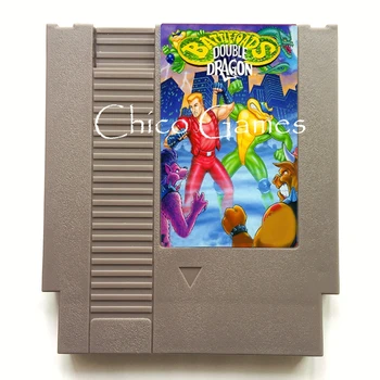

Battletoads & Double Dragon The Ultimate Team 72 Pins Game Card For 8 Bit Game Player
