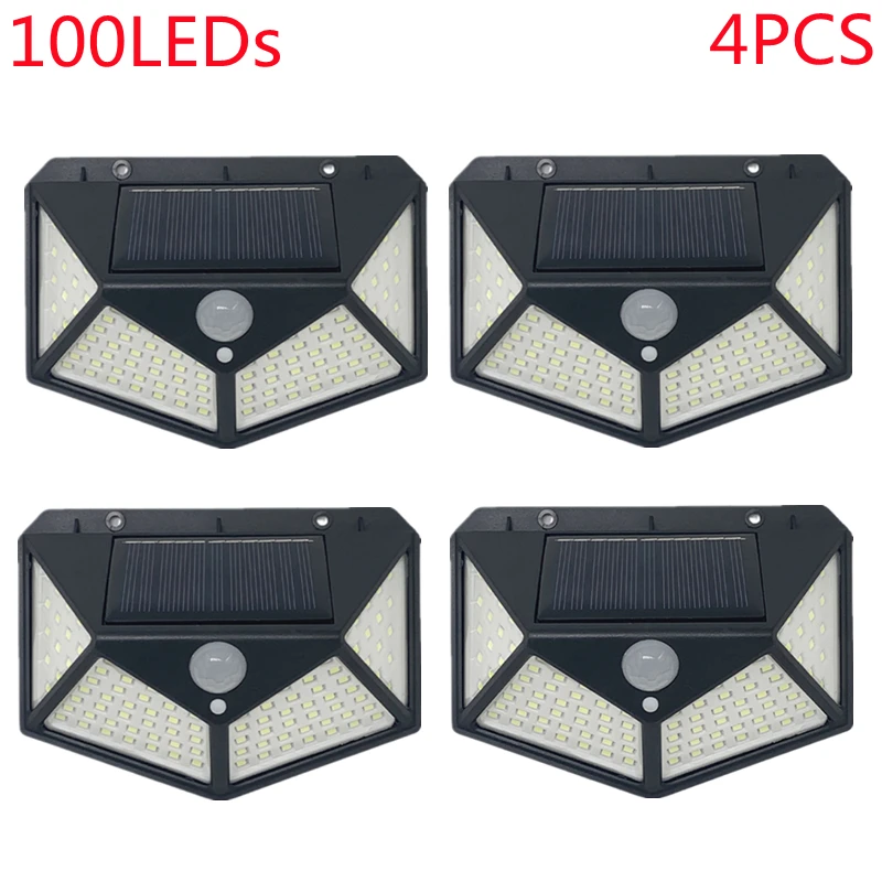 LED Solar Light Outdoor Lamp Powered Sunlight 3 Modes PIR Motion Sensor for Garden Decoration Wall Street solar security light with motion sensor Solar Lamps