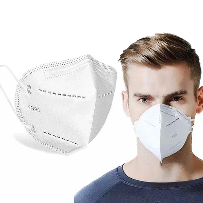 

KN95 Mask Dustproof Anti-fog And Breathable Face Masks 95% Filtration Mouth Masks 3-Layer Mouth Muffle Cover Fast Shipping