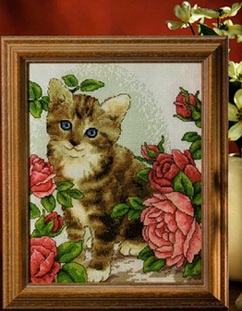 

col130-6 fabric thread Cross stitch kit for needlework and handicrafts Needlework Cross-stitch embroidery set Cross stitch kits