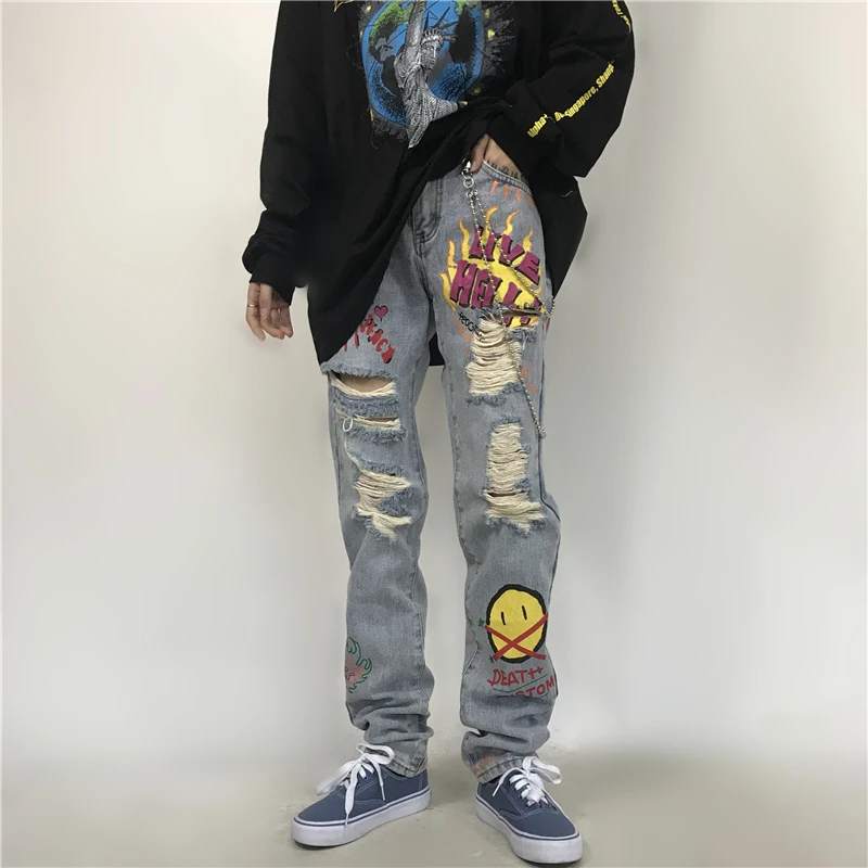 graffiti jeans womens