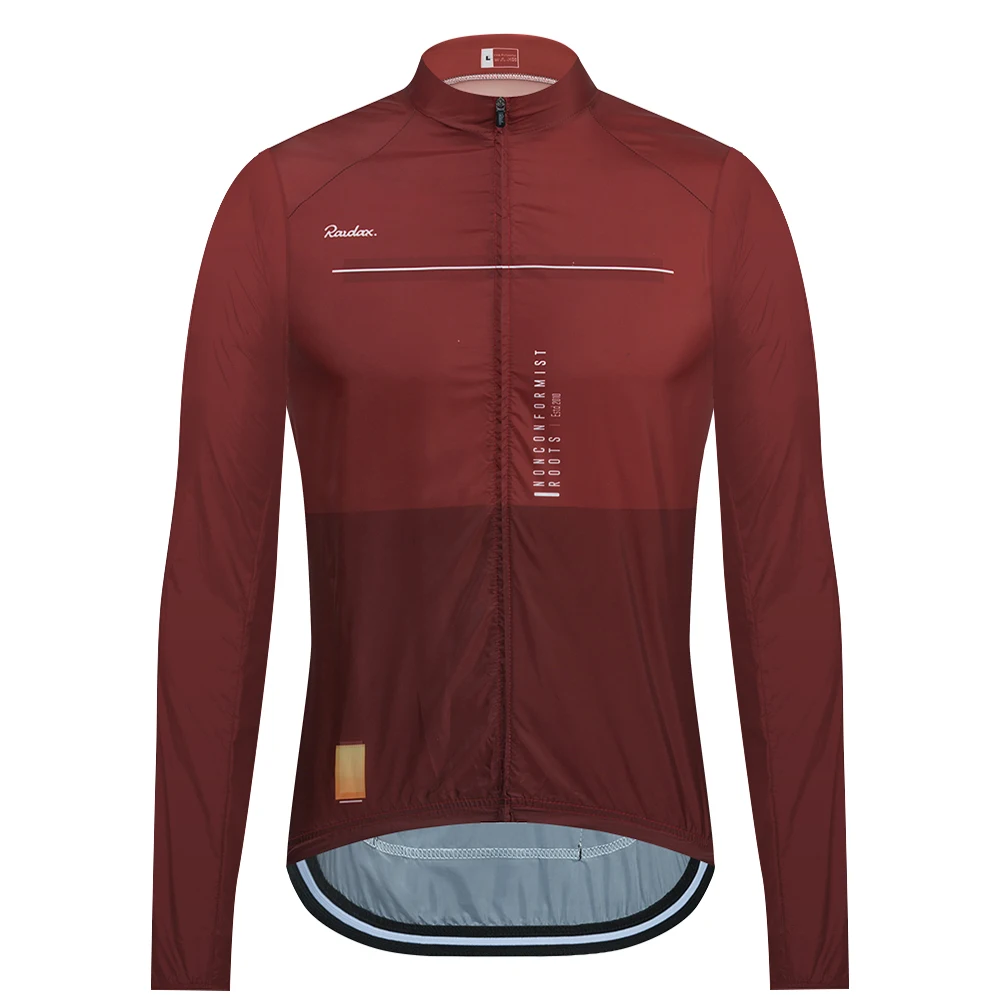 Unisex Cycling Jackets Bicycle Windproof Cycling Clothing Bike Maillot Sports Long-sleeved Light and Thin Jersey