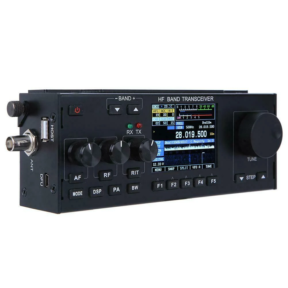 1015w Rs918 Rs918 Ssb Hf Sdr Ham Transceiver Transmit Power Tx 0.5