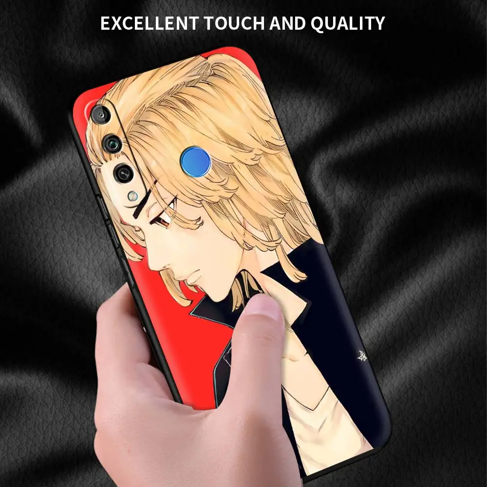 Phone Cover for Huawei P30 P40 Lite E P Smart Z Y6 Y7 Y9 Shell for Honor 9X Pro P20 Lite Soft Case Anime Tokyo Revengers