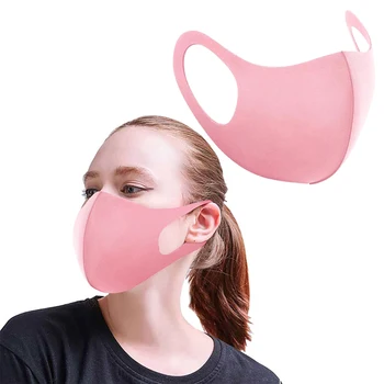 

1/3/5/10/20 Pack Unisex Mouth Mask Anti Dust Pollution Face Mouth Mask Washable Reusable Mouth Masks For Motorcycle Cycling
