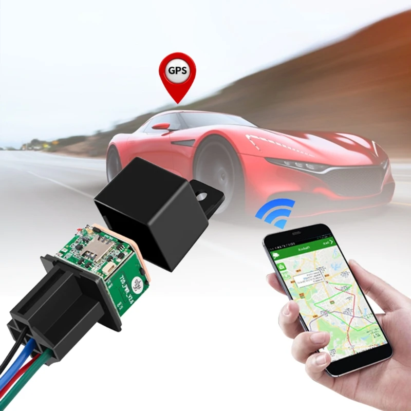 CJ720 Car Relay GPS Tracker GSM Locator Remote Control Anti-theft Device Dropship | Безопасность и защита