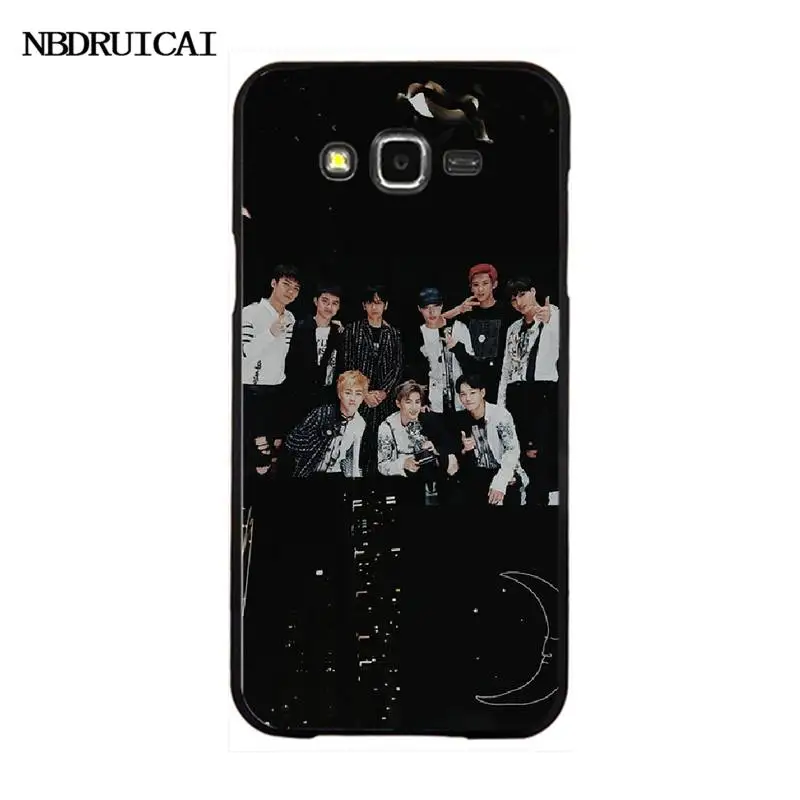 PENGHUWAN Kpop exo Новое поступление черный чехол для сотового телефона Samsung Galaxy J7 J8 J3 J4 J5