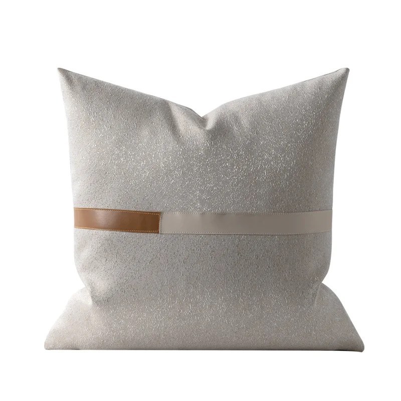 

Solid Square Cushion Covers Light Luxury INS Waist Pillowcase Decorative Pillow Cover For Living Room Home Decor 45x45cm/30x50cm