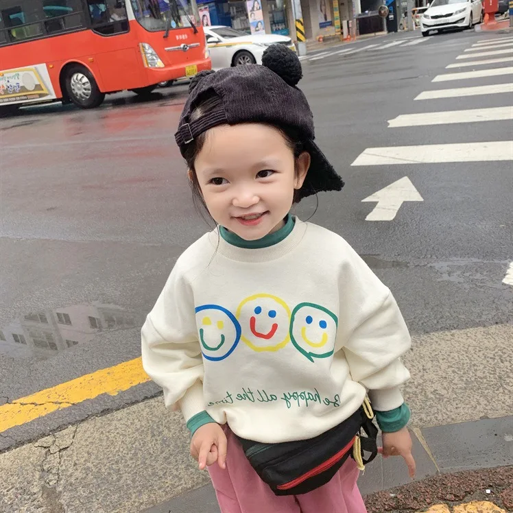 Mihkalev/Хлопковые утепленные детские толстовки с капюшоном; толстовки для маленьких девочек; утепленная флисовая одежда для детей 2, 3, 4, 6 лет; теплая детская футболка; верхняя одежда - Цвет: Бежевый