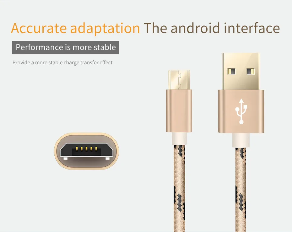 Кабель Micro USB для быстрой зарядки, кабель для зарядного устройства Microusb для samsung, Xiaomi, huawei, кабель для передачи данных, кабели для мобильных телефонов на базе Android, 1 м, 2 м