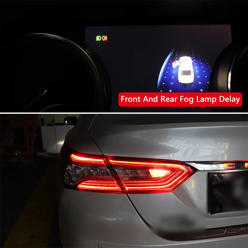 QHCPCarHeadlightDelayModuleOBDPlugFogLightDaytimeRunningLightDelayModificationFor