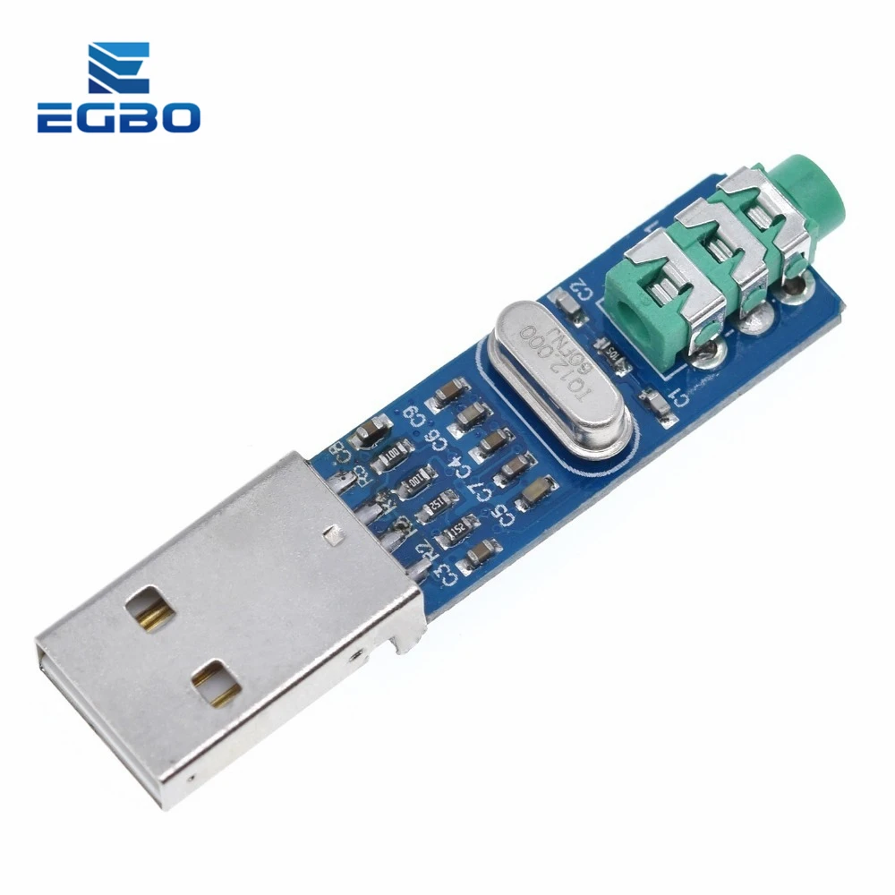 EGBO 5V Мини PCM2704 USB ЦАП Hi-Fi звуковая карта Мощность Декодер доска модуль для Arduino