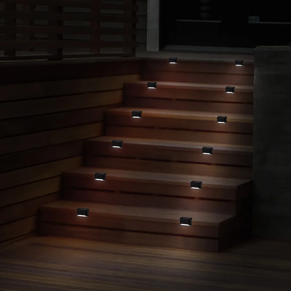 Led современный сад ночник энергосберегающий свет Открытый водонепроницаемый Солнечный прочный путь перила лесенка светодиодная подсветка стола