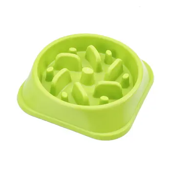 

Pet Dog Bowl Windmill Type Food Bowl Dog Cat Anti-choke Slow Feeding Training Dogs Cats Bowls Feeder Pet Dog Supplies