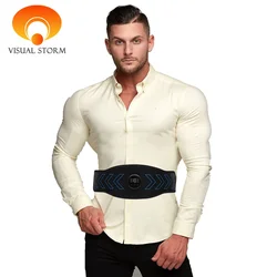 Electric Abdominal Muscle Trainer Workout Waist Wrap Muscle Vibration Belt Fitness Body Build Accessories Burn Weight Loss Tool
