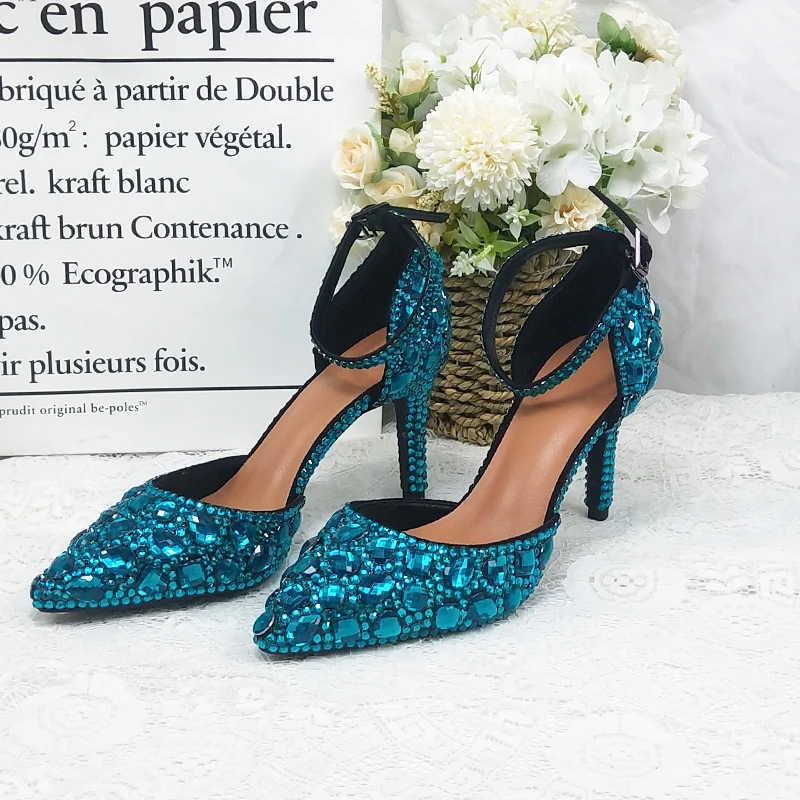teal sandals for wedding