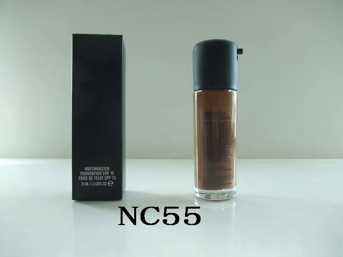 Основа для макияжа 18 цветов, Бренд MATCHMASTER FOUNDATION SPF 15 NW/NC 35 мл - Цвет: NC55