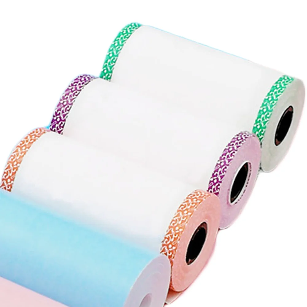 

6 Rolls Thermal Paper Roll 57*30mm Clear Printing for PeriPage A6 Pocket Thermal Printer for PAPERANG P1/P2 Mini Photo Printer