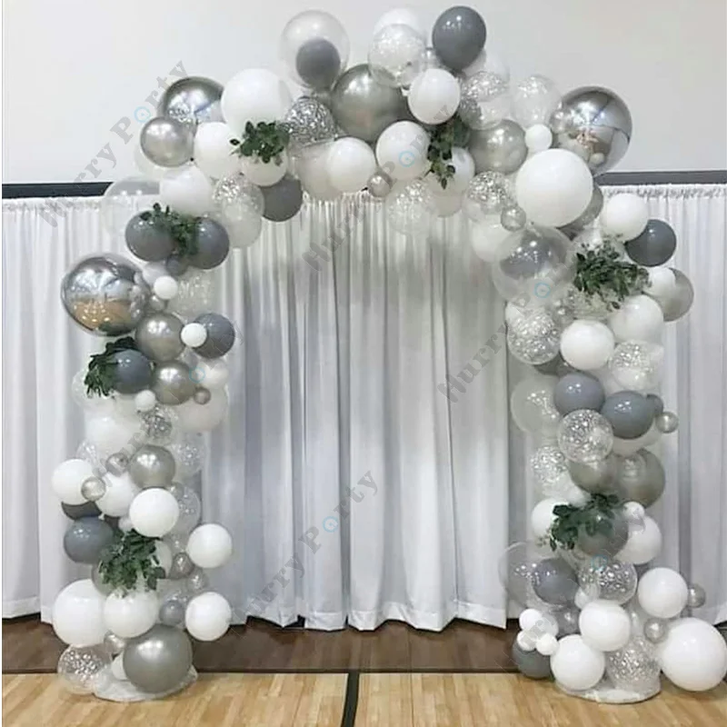 113 Pcs Party Balloon Garland Arch Wedding Birthday Baby Shower Home Decor UK 