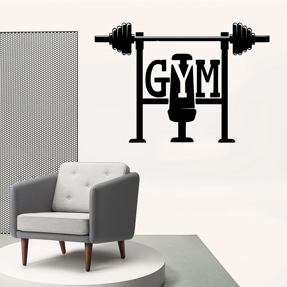 Современная Женская декоративная настенная наклейка для фитнеса декор компании
