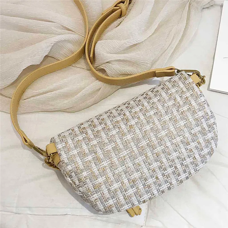 Новая поясная сумка Роскошная шерстяная поясная сумка женская модная дизайнерская сумка на плечо с цепочкой Женская поясная сумочка#40