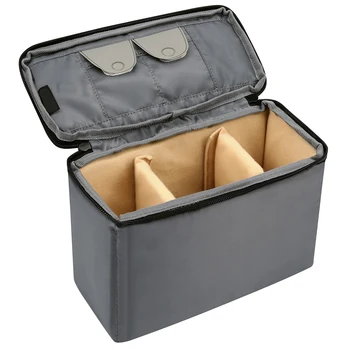 

Camera Bag Detachable Protector Nylon Storage Case Waterproof Partition Dividers Portable Outdoor Fashion Carrying Handheld