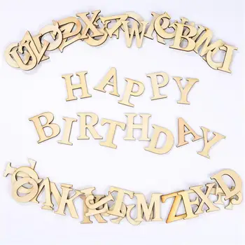 

52Pcs Wooden Letter English Lowercase Capital Letter Plates Arts Crafts DIY Decoration Educational Home Patchwork Handmade
