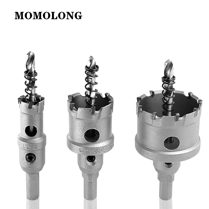 1pc 12-200mm TCT Scie Trépan Foret Alliage Carbure Cobalt