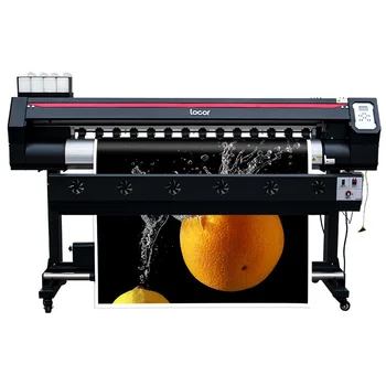 Kaufen Rolle Zu Rolle Digital Drucker Mit Doppel DX7 Druckköpfe Locor Easyjet 1602 Digitaldruck Maschine Auto Aufkleber Banner Drucker