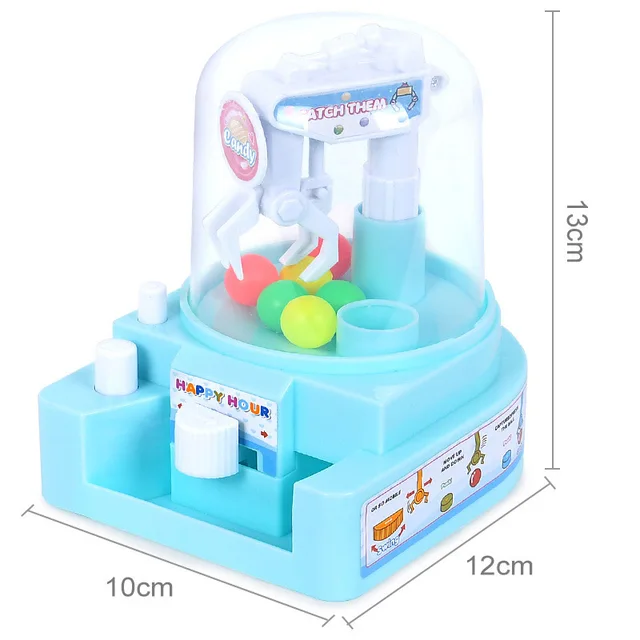 Mini Claw Machine Kids Grab Ball Candy Doll Machine Toy for Kids Toys Gift M09 5