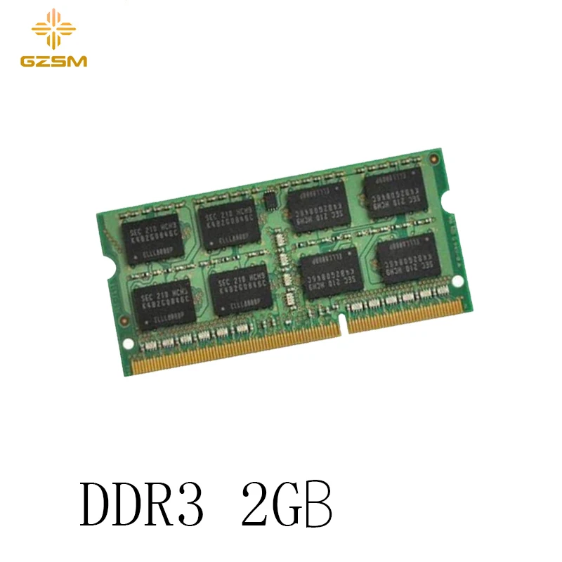 

GZSM Laptop Memory DDR3 2GB Memory Cards 1066MHz 1333MHz 1600MHz Memory RAM 204pin for PC3 8500 10600 12800
