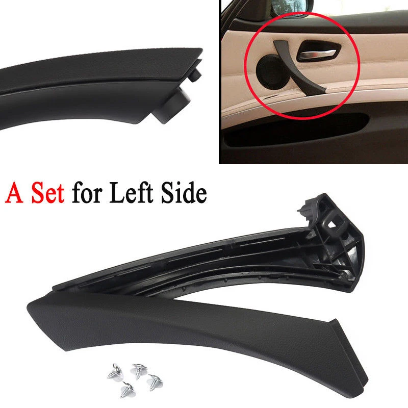2012 accessori DIYUCAR Copri leva del cambio in fibra di carbonio ABS per E90 E92 E93 E87 Serie 3 2005