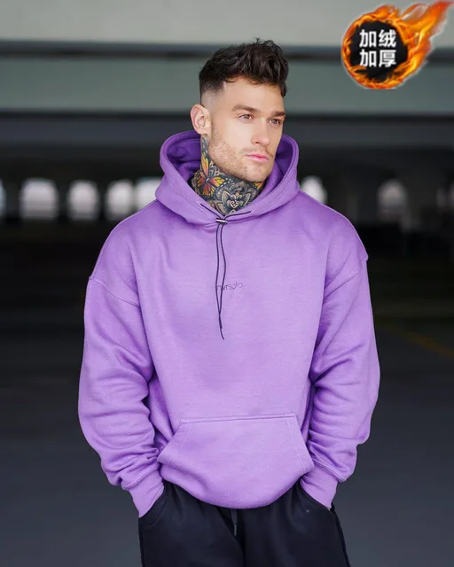 2021 Nieuwe Mannen Fleece Gevoerde Stringer Bodybuilding Hoodiesgym Kleding  Sweatshirt Lange Mouwen Sportwear Fitness Trui Zweet Jas|Hoodies en  sweaters| - AliExpress