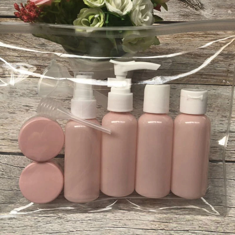 Portable Travel Bottle Set Spray Refillable Bottles Kit Plastic Lotion Makeup Container Empty Home Travel Refill Bottles Portable Travel Bottle Set Spray Refillable Bottles Kit Plastic Lotion Makeup Container Empty Home Travel Refill Bottles