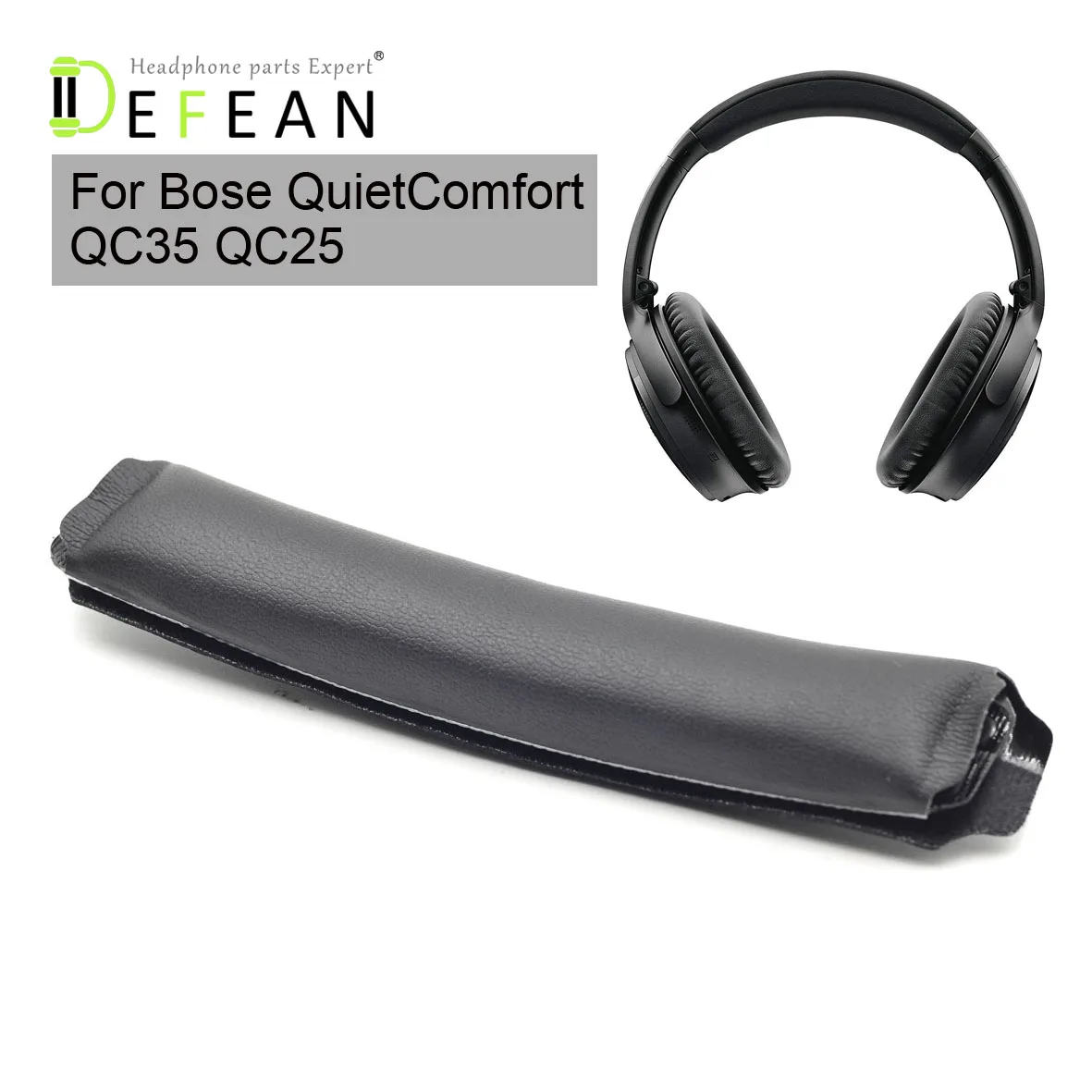 Defean Velcro Headband Cushion Parts For Bose Quietcomfort Qc35 Ii Qc25 - Earphone - AliExpress