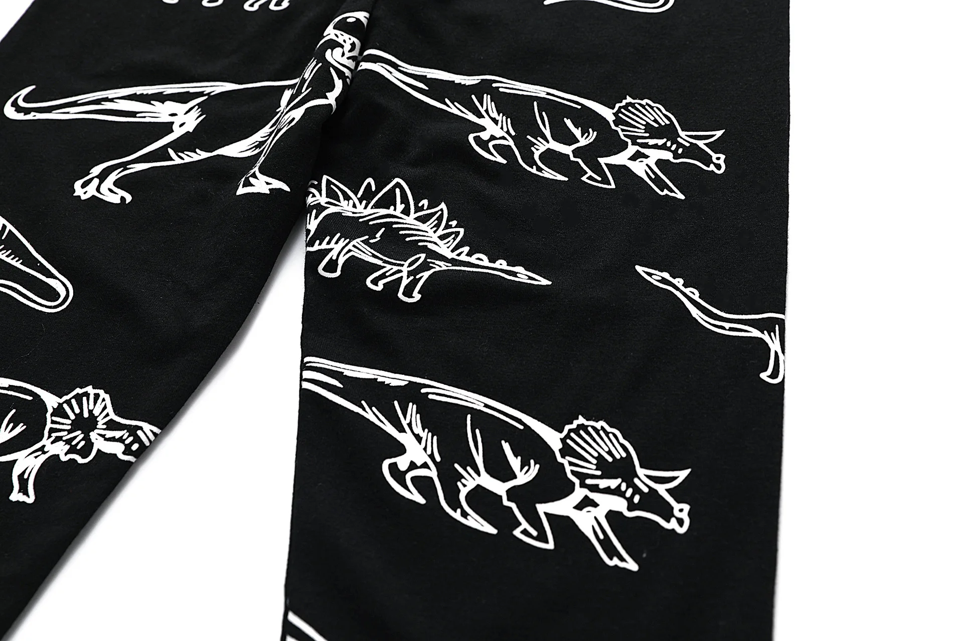 Littlehand Children Tracksuit Autumn And Winter Europe And America New Style Dinosaur Two-Piece Set Cotton T-shirt Pant Suit Chi