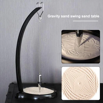 

Birthday Gift Painting Living Room Table School Decompression Healing Gravity Toy Sand Pendulum Ornament Office Home Decoration