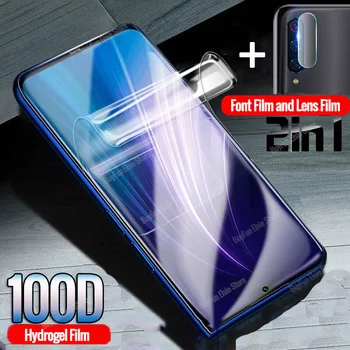 

2 in 1 Protective Film On For Xiaomi Redmi Note 8t Screen Protector For Redmi Note 8 Pro Note8 8Pro Hydrogel Film Not Glass