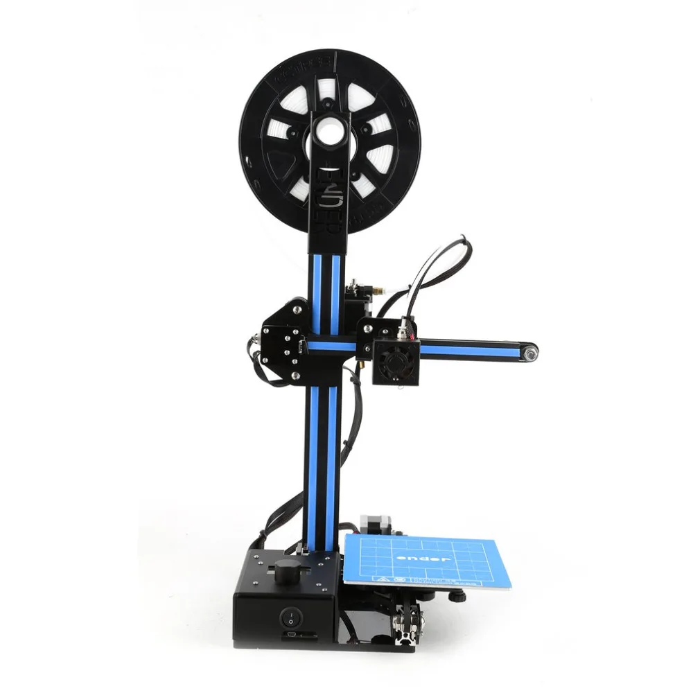 Ender-2 3d Принтер шкив версия линейная направляющая DIY комплект 3D печатная машина большой размер металлический принтер с нитью