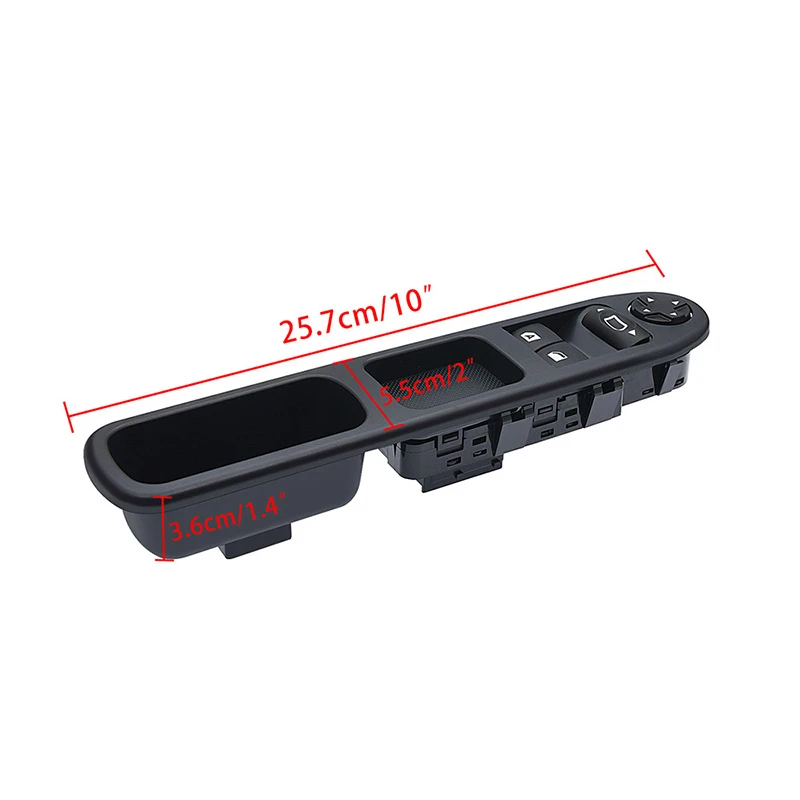 운전석 조수석 창문 제어 스위치, 푸조 207 2007-2015 6554HJ 6554.QC, 6554QC 6490HQ, 2 개