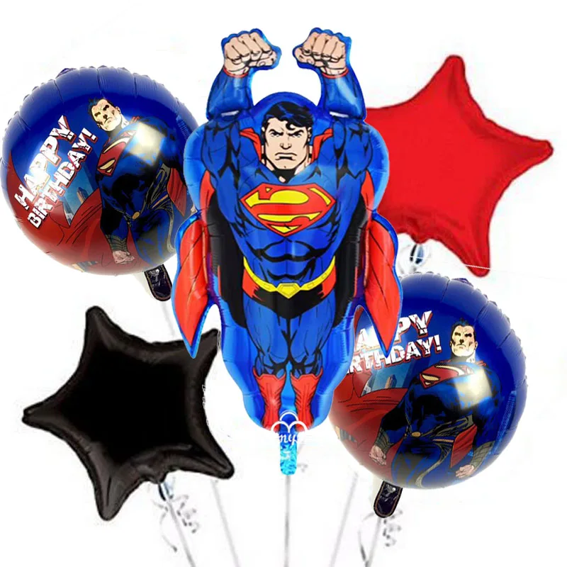 Супермен Фольга Воздушный шар мстители супергерой Халк детские шарики надувные воздушные шары день рождения поставки Globos - Цвет: Темно-серый