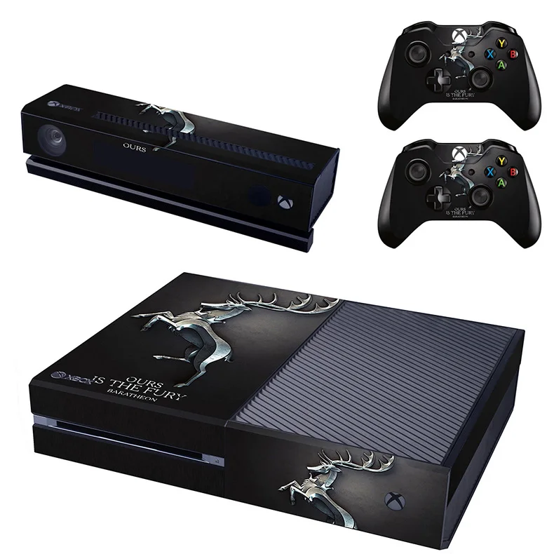 Наклейка s Игра престолов для xbox one наклейки кожи Стикеры Adesivo для xbox one консоль Kinect два контроллера Скины