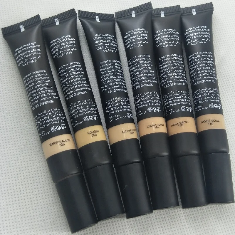 

2019 Ready to ship 6 colors Concealer Foundation Make Up Cover Primer Concealer Base Professional Face Makeup Contour Palette Ma