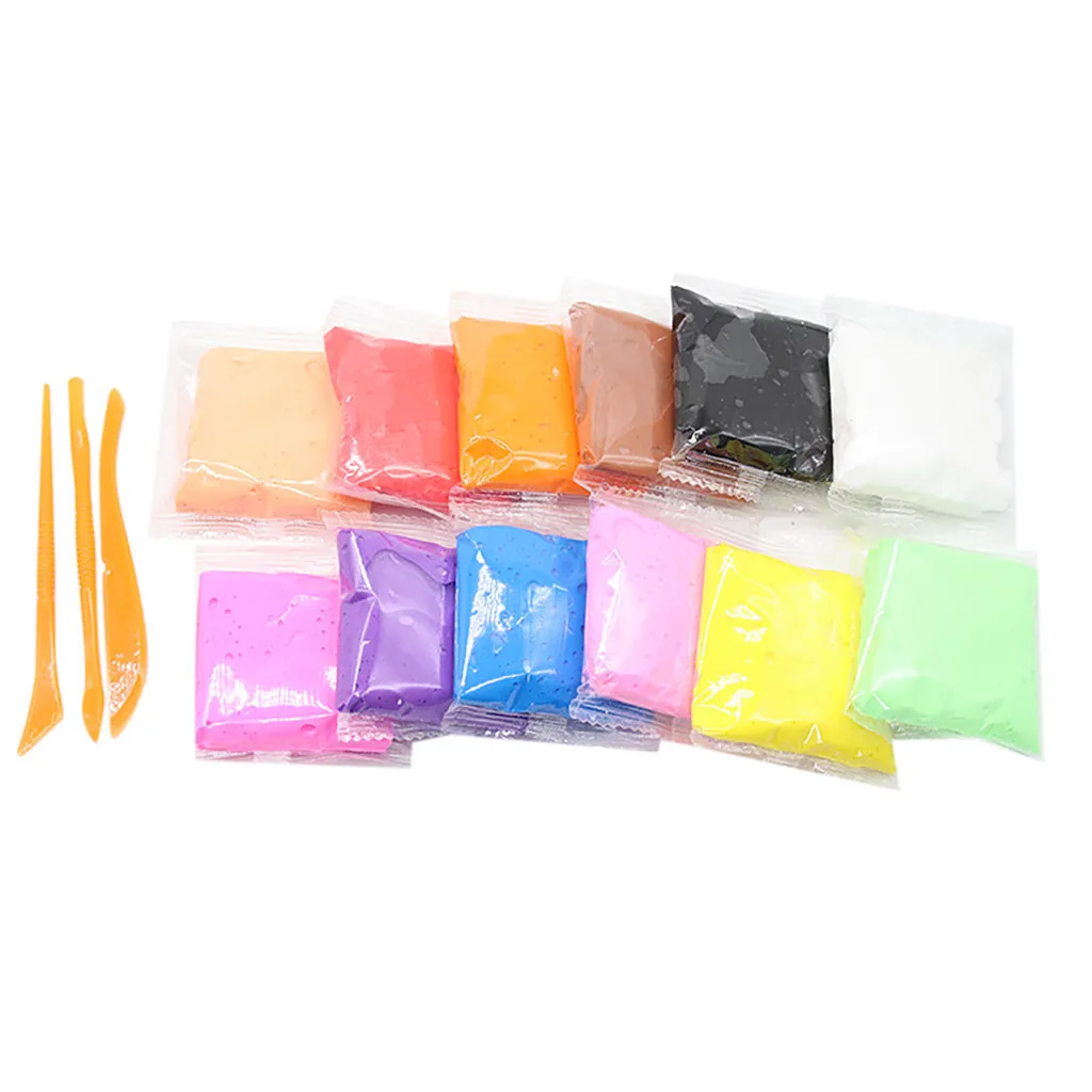 Soft Clay DIY Toys Children Educational Plasticine Colorful Kids Gift Child Creativity Imagination Education toys #B