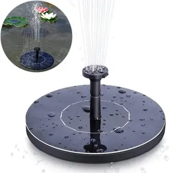 

Garden Mini Solar Power Water Fountain Pool Pond Outdoor Solar Panel Bird Bath Floating Water Fountain Pump Garden Decor