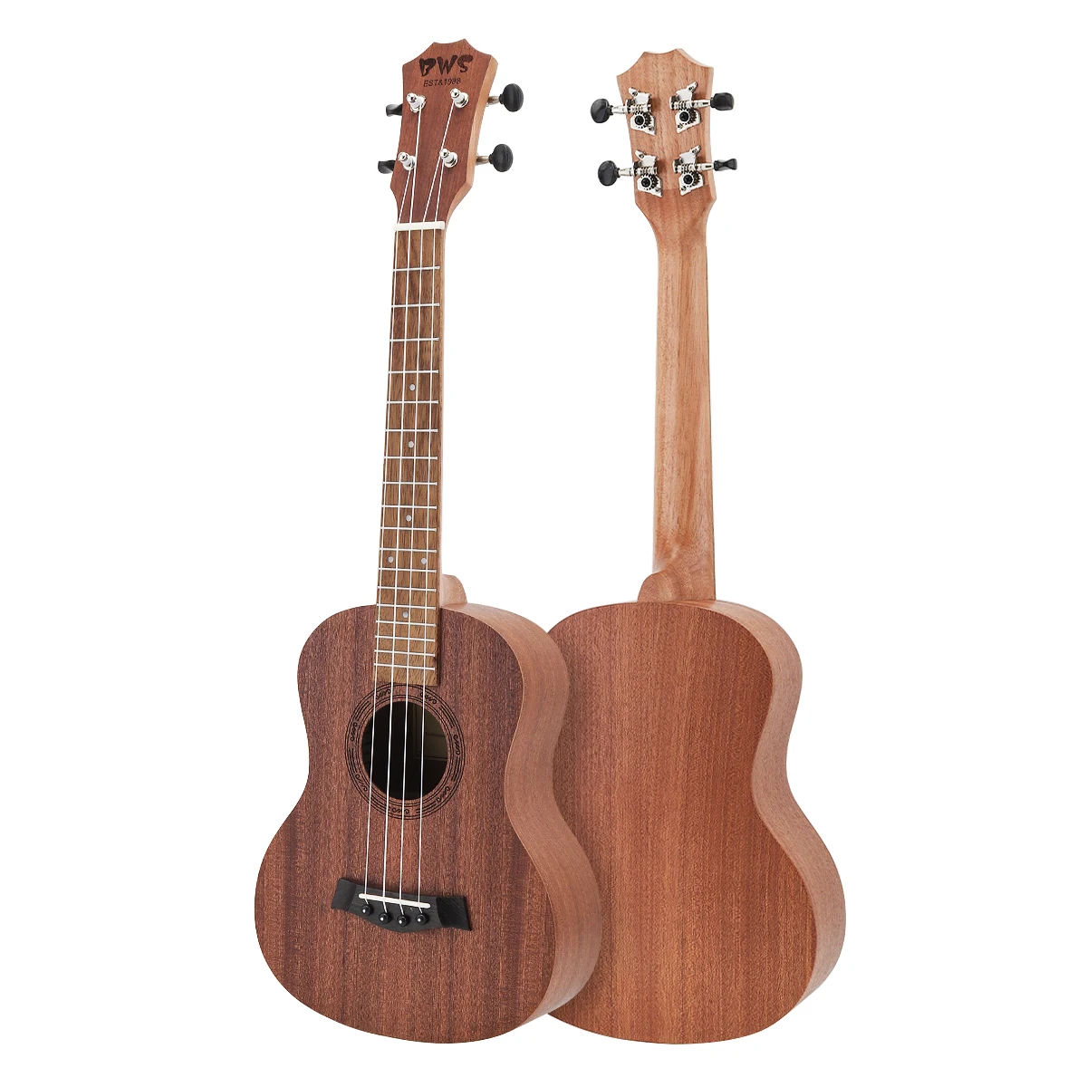 Cordas em Mogno Cortada de 4 Ukelele Acústico Tenor Partes Guitarra Haviano Soprano 212326 - Image 6