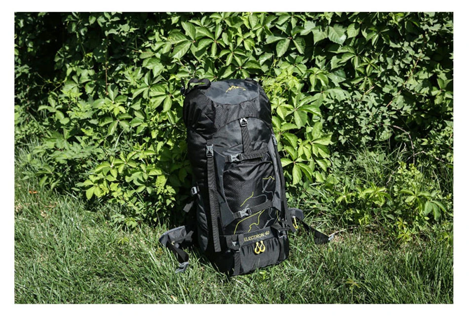 Hot 60L Outdoor Backpack Men Women Camping Hiking Sport Bag Waterproof Mountaining Trekking Climbing Cycling Travel Bag Rucksack