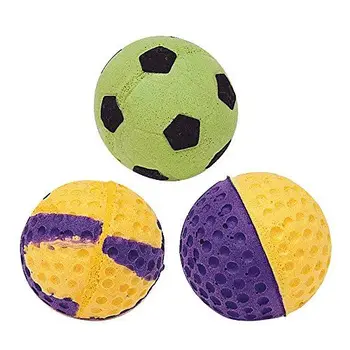 

Ferplast – Balles pour Chats en Caoutchouc Mousse