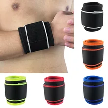 Спортивный эластичный браслет поддержка брекета тренировка Тяжелая атлетика регулируемый 1 шт